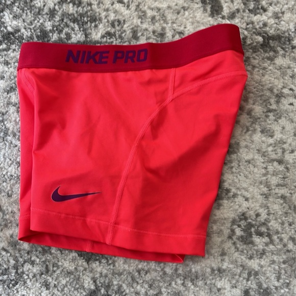 Nike Shorts Nike Pro Dry Pro Dri Pink Work Out Shorts Size Small Athleisure Gym Poshmark